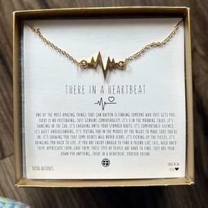 Bryan Anthonys THERE IN A HEARTBEAT necklace